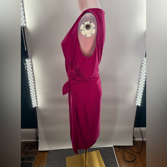 EUC Lauren Ralph Lauren Twist Front Dress - Picture 7 of 9